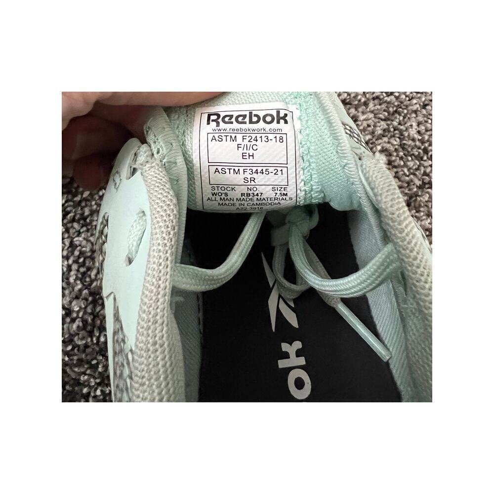 Reebok Fusion Flexweave comp safety toe work shoes women's size 7.5 - Picture 5 of 6